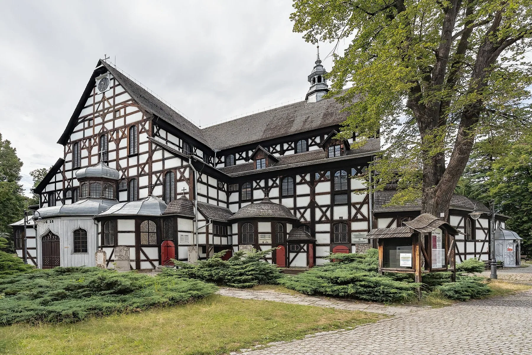 Fredskirken i Świdnica, en stor bindingsverkskirke fra 1600-tallet